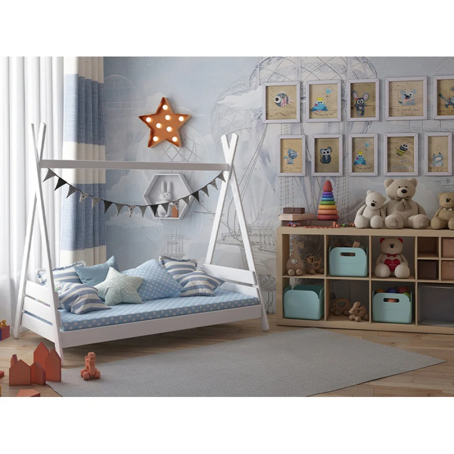 Children's bed Dreama, white order